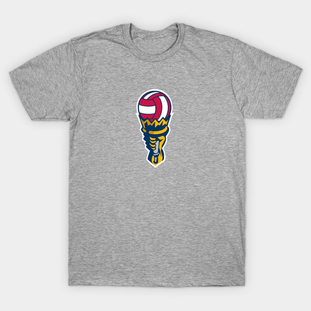 Logo Torch T-Shirt by metro volleyball events